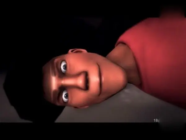 [3D][無字]Lara in trouble IV in Tomb Raider Underworld